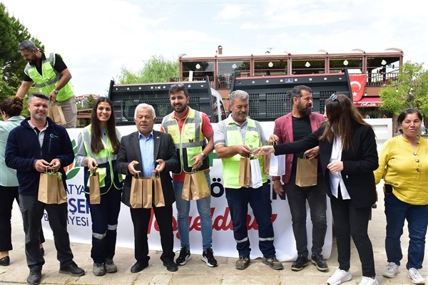 Malatya Büyükşehir Belediyesi’nden vatandaşlara ücretsiz fide desteği