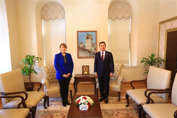 Başkan Aras, Birleşik Krallık Ankara Büyükelçisi Morris’i ağırladı