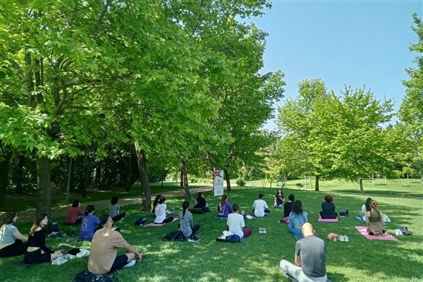 Eskişehir'de &Prime;Yoga Atölyesi” düzenlendi