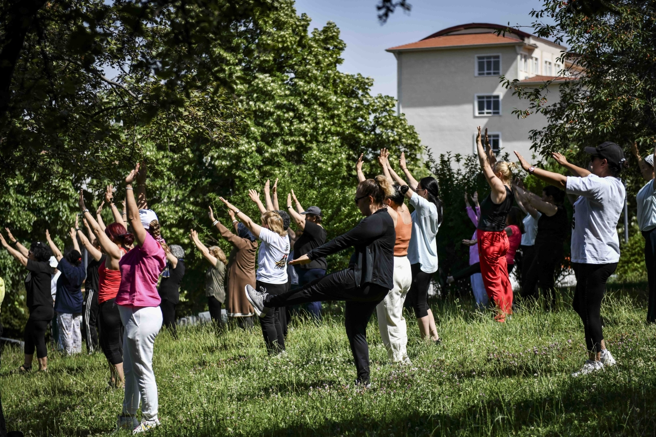 Ankara'da “Parklarda Spor Etkinlikleri” devam ediyor