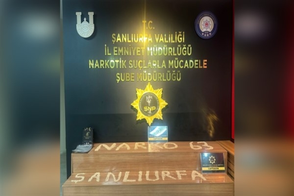 Şanlıurfa'da uyuşturucu operasyonu
