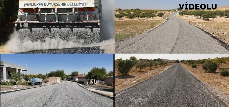 BİRECİK’TE 40 KİLOMETRELİK GRUP YOLUNDA ASFALT ÇALIŞMALARI TAMAMLANDI