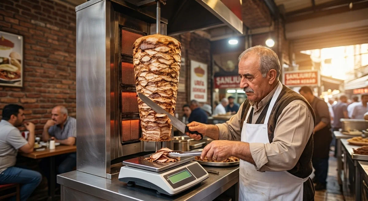 ÖLÇEK DÖNEMİ BAŞLIYOR: URFA’DA DÖNER KEBABINDA "GÖZ KARARI" SONA MI ERİYOR?
