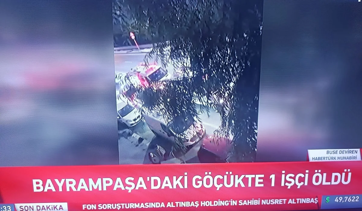 Bayrampaşa’da İSKİ’nin Altyapı Çalışmasında Göçük: 1 İşçi Hayatını Kaybetti
