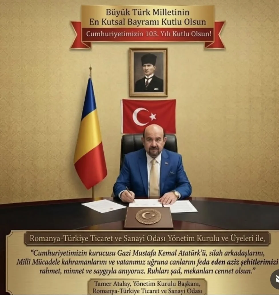 ATALAY "Büyük Türk Milletinin En Kutsal Bayramı Kutlu Olsun"