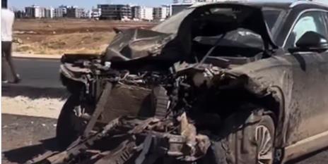 Yeni Açılan Yolda İlk Kaza: TOGG ve Otomobil Hurdaya Döndü, 2 Yaralı!