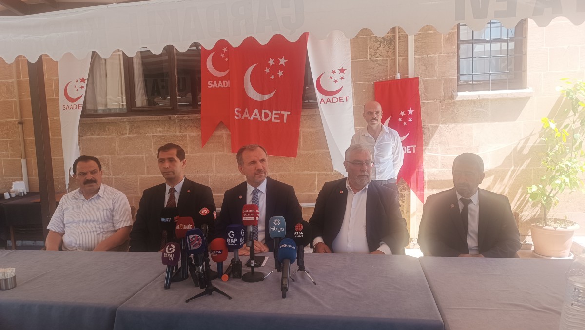 Şanlıurfa'da Konuştu: 