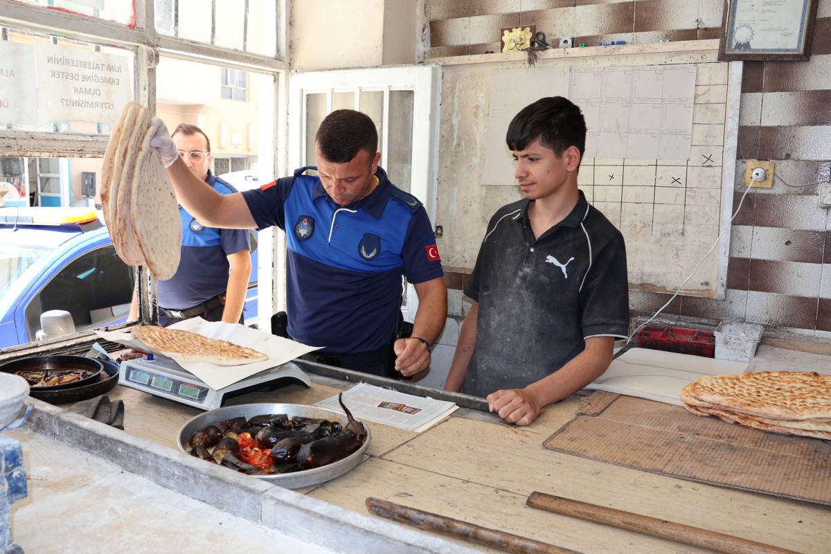 Haliliye Zabıtası'ndan Pide ve Lahmacun Fırınlarına Sıkı Denetim