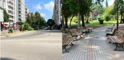 Adana'da Kavurucu Sıcaklar Hayatı Durdurdu: Cadde ve Sokaklar Boş Kaldı