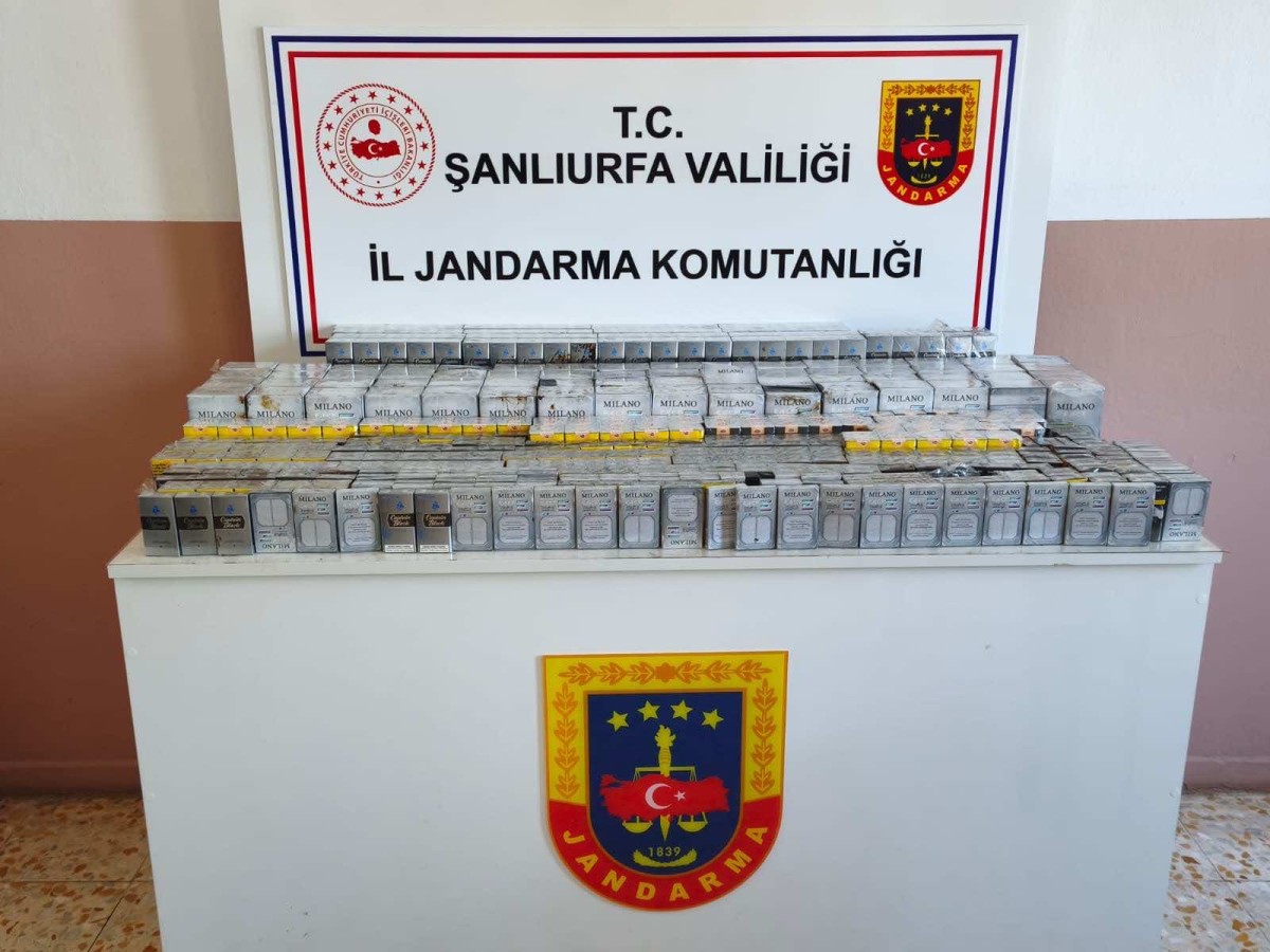 Viranşehir ve Haliliye’de Kaçakçılık Operasyonu
