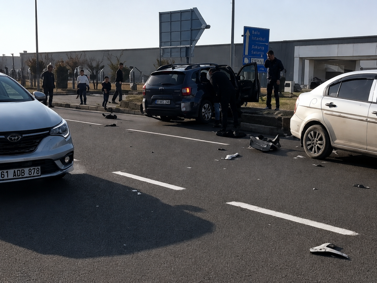 Düzce’de Feci Kaza: 5 Yaralı