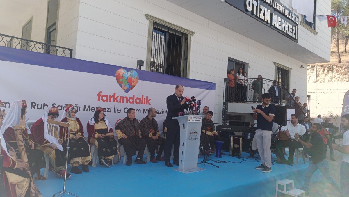Şanlıurfa’da Otizm ve Toplum Ruh Sağlığı Merkezi hizmete açıldı