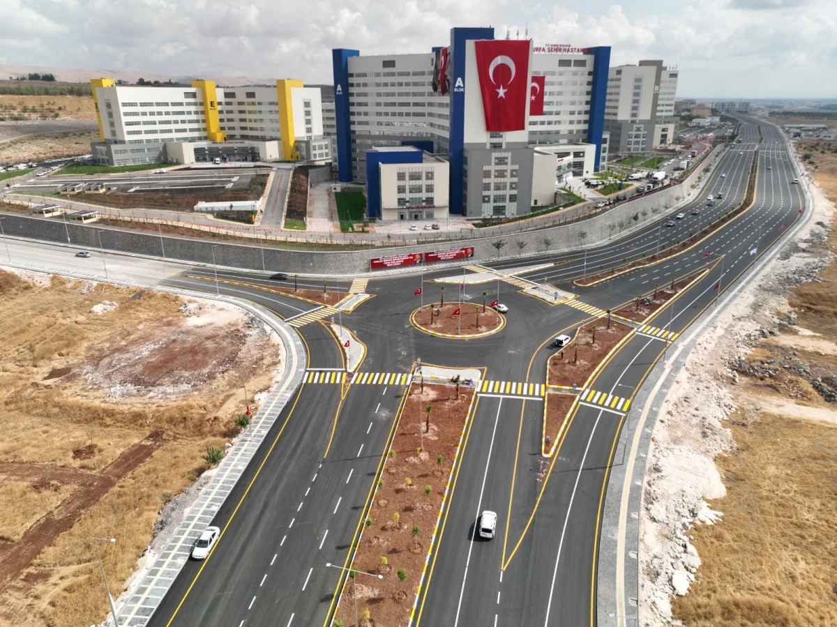 Şanlıurfa Şehir Hastanesi Ulaşım Altyapısı Tamamlandı