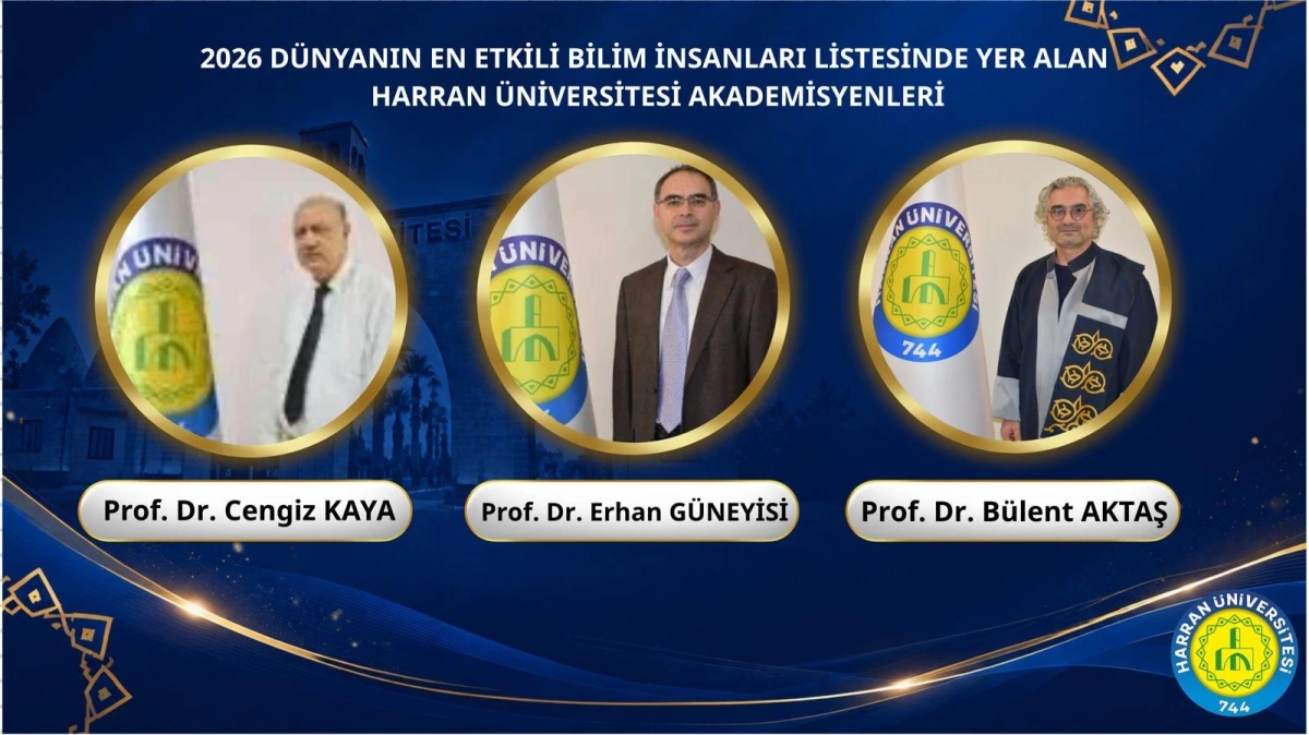 Harran Üniversitesinden Uluslararası Bilim Başarısı