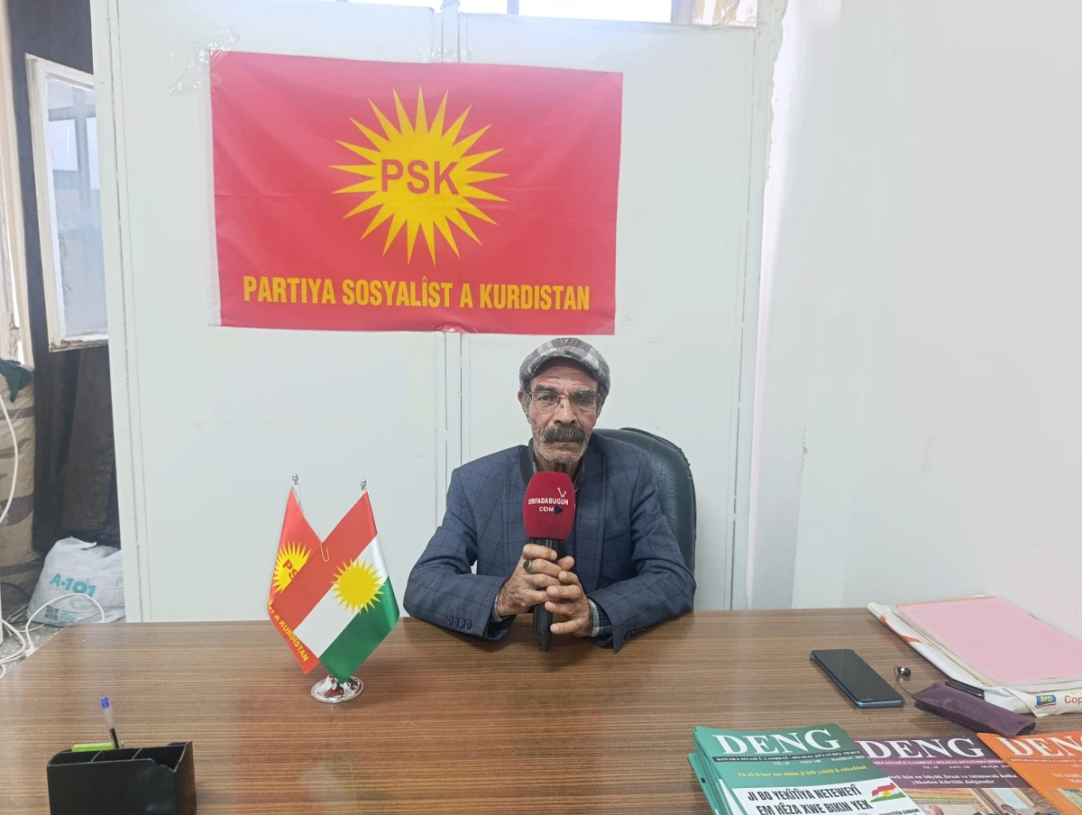 PSK Şanlıurfa İl Başkanı Reşat Düngül: 