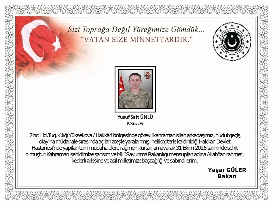 Hakkari'den Acı Haber