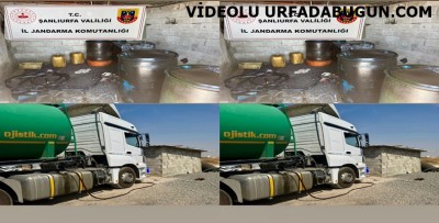 Viranşehir’de 1.650 Litre Kaçak Akaryakıt Ele Geçirildi