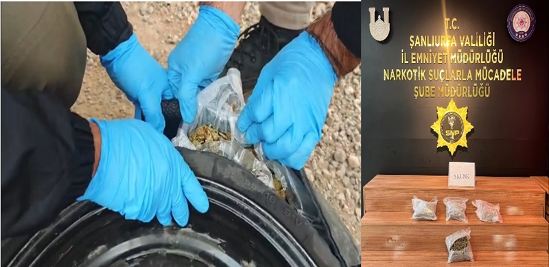 Şanlıurfa’da Ticari Takside Uyuşturucu Operasyonu: 2 Kilo 100 Gram Skunk Ele Geçirildi